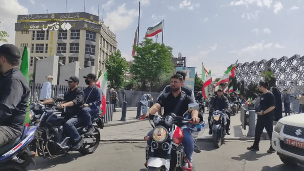 رزمایش ۱۰۰۰ موتورسوار جانفدا برگزار شد