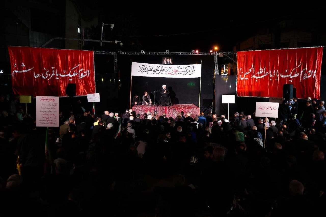 چهارراه نبرد میزبان تکیه مردمی شد