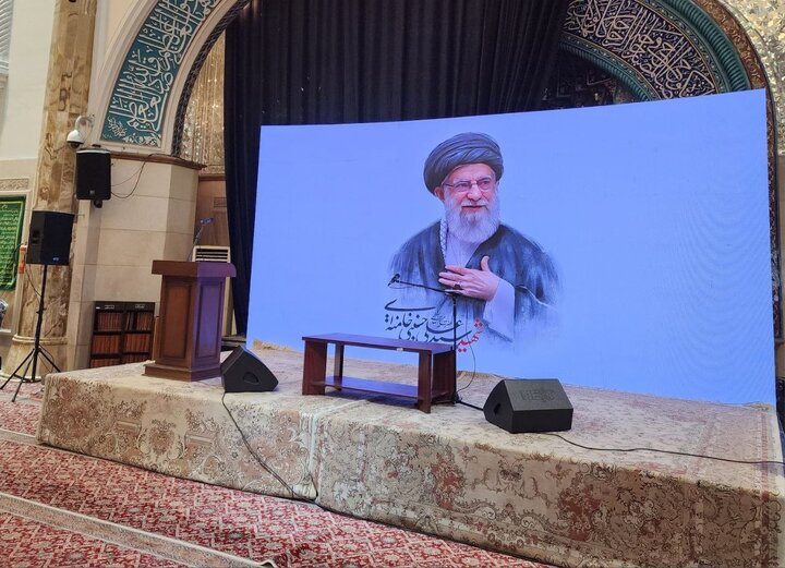مراسم بزرگداشت همسر شهید رهبر انقلاب در تهران برگزار شد