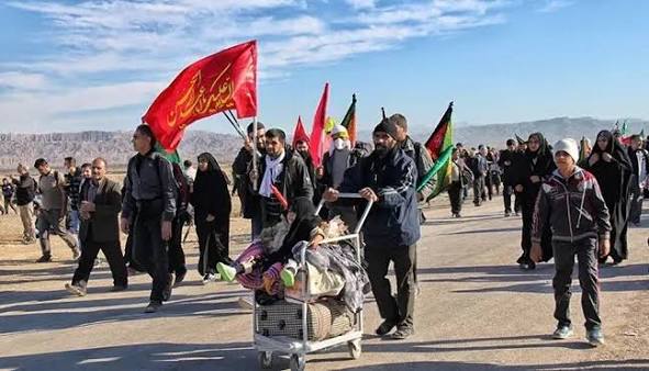 خدمت رسانی ۲۴ساعته به زائرین اربعین حسینی در شهر سامرا