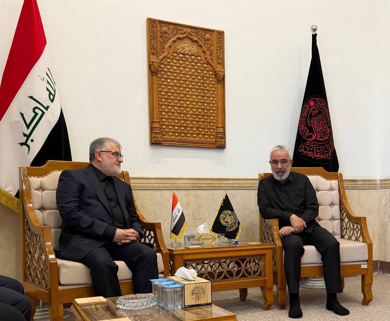 معتمدیان بر تعمیق همکاری تهران و آستان علوی تأکید کرد