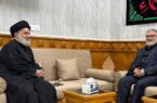 دیدار معتمدیان با تولیت آستان مقدس حضرت ابوالفضل العباس(ع)/ گفت‌وگو برای تقویت خدمت‌رسانی به زائران اربعین