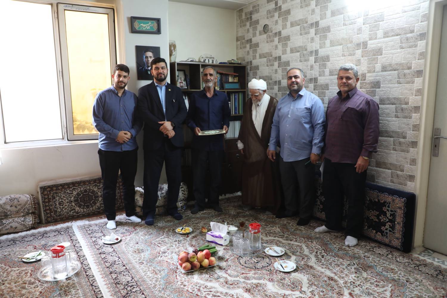 دیدار شهردار منطقه ۱۷ با خانواده شهید والامقام محمدامین مهدوی آرا  ‌