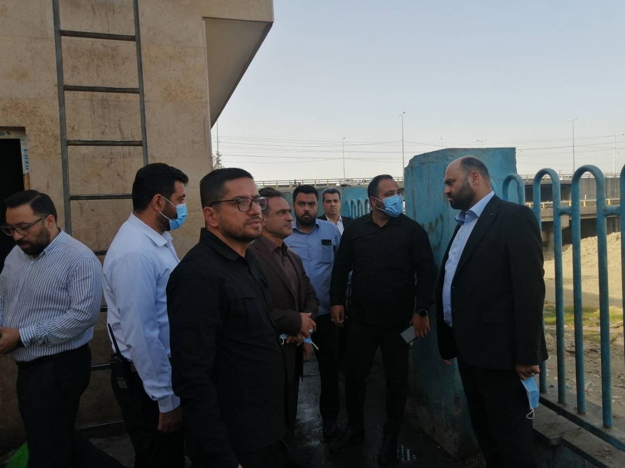 بازدید مدیرعامل سازمان مدیریت پسماند شهرداری تهران از ایستگاه پردازش منطقه۹
