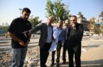 مراحل پایانی بازآفرینی ضلع جنوبی میدان تجریش با هدف ارتقای ایمنی تردد عابران