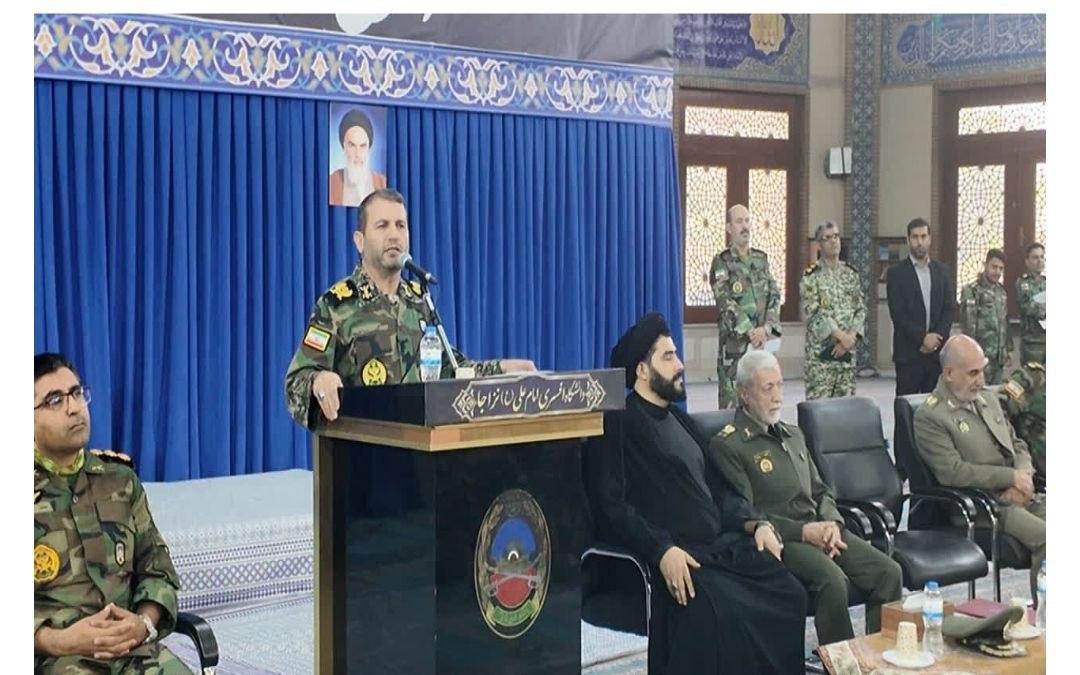 برگزاری آیین اعطای عطیه فرماندهی معظم کل قوا به دانش آموختگان دانشگاه افسری امام علی (ع)